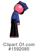 Pink Design Mascot Clipart #1592085 by Leo Blanchette