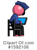 Pink Design Mascot Clipart #1592108 by Leo Blanchette