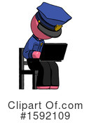 Pink Design Mascot Clipart #1592109 by Leo Blanchette