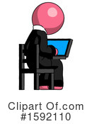 Pink Design Mascot Clipart #1592110 by Leo Blanchette