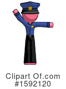 Pink Design Mascot Clipart #1592120 by Leo Blanchette