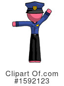 Pink Design Mascot Clipart #1592123 by Leo Blanchette