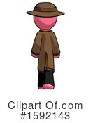 Pink Design Mascot Clipart #1592143 by Leo Blanchette