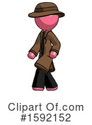 Pink Design Mascot Clipart #1592152 by Leo Blanchette
