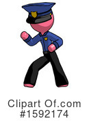 Pink Design Mascot Clipart #1592174 by Leo Blanchette