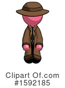 Pink Design Mascot Clipart #1592185 by Leo Blanchette