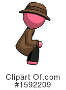 Pink Design Mascot Clipart #1592209 by Leo Blanchette