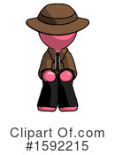 Pink Design Mascot Clipart #1592215 by Leo Blanchette