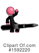 Pink Design Mascot Clipart #1592220 by Leo Blanchette