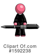 Pink Design Mascot Clipart #1592238 by Leo Blanchette