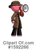 Pink Design Mascot Clipart #1592266 by Leo Blanchette