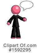 Pink Design Mascot Clipart #1592295 by Leo Blanchette
