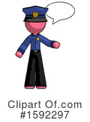 Pink Design Mascot Clipart #1592297 by Leo Blanchette