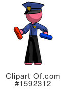 Pink Design Mascot Clipart #1592312 by Leo Blanchette