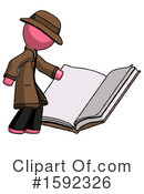 Pink Design Mascot Clipart #1592326 by Leo Blanchette