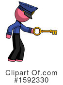 Pink Design Mascot Clipart #1592330 by Leo Blanchette