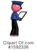 Pink Design Mascot Clipart #1592336 by Leo Blanchette