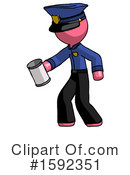 Pink Design Mascot Clipart #1592351 by Leo Blanchette
