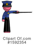 Pink Design Mascot Clipart #1592354 by Leo Blanchette