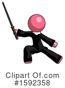 Pink Design Mascot Clipart #1592358 by Leo Blanchette
