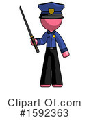 Pink Design Mascot Clipart #1592363 by Leo Blanchette