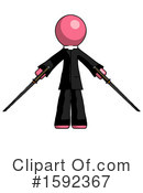 Pink Design Mascot Clipart #1592367 by Leo Blanchette