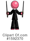 Pink Design Mascot Clipart #1592370 by Leo Blanchette