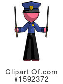Pink Design Mascot Clipart #1592372 by Leo Blanchette