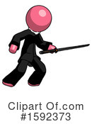 Pink Design Mascot Clipart #1592373 by Leo Blanchette