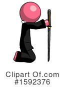 Pink Design Mascot Clipart #1592376 by Leo Blanchette