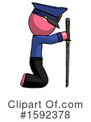 Pink Design Mascot Clipart #1592378 by Leo Blanchette
