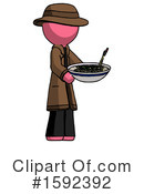 Pink Design Mascot Clipart #1592392 by Leo Blanchette
