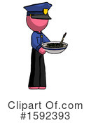 Pink Design Mascot Clipart #1592393 by Leo Blanchette