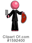 Pink Design Mascot Clipart #1592400 by Leo Blanchette