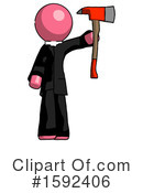 Pink Design Mascot Clipart #1592406 by Leo Blanchette