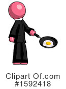 Pink Design Mascot Clipart #1592418 by Leo Blanchette