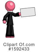 Pink Design Mascot Clipart #1592433 by Leo Blanchette