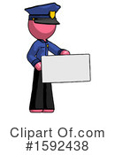 Pink Design Mascot Clipart #1592438 by Leo Blanchette