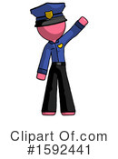 Pink Design Mascot Clipart #1592441 by Leo Blanchette