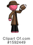 Pink Design Mascot Clipart #1592449 by Leo Blanchette