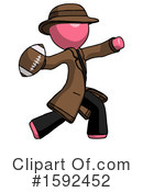 Pink Design Mascot Clipart #1592452 by Leo Blanchette