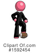 Pink Design Mascot Clipart #1592454 by Leo Blanchette