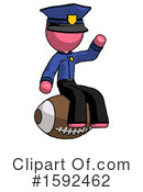 Pink Design Mascot Clipart #1592462 by Leo Blanchette