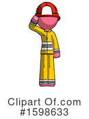 Pink Design Mascot Clipart #1598633 by Leo Blanchette