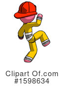 Pink Design Mascot Clipart #1598634 by Leo Blanchette