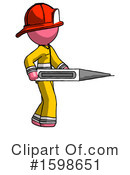 Pink Design Mascot Clipart #1598651 by Leo Blanchette