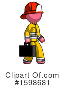 Pink Design Mascot Clipart #1598681 by Leo Blanchette