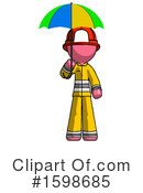 Pink Design Mascot Clipart #1598685 by Leo Blanchette