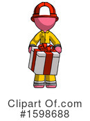Pink Design Mascot Clipart #1598688 by Leo Blanchette