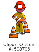 Pink Design Mascot Clipart #1598706 by Leo Blanchette